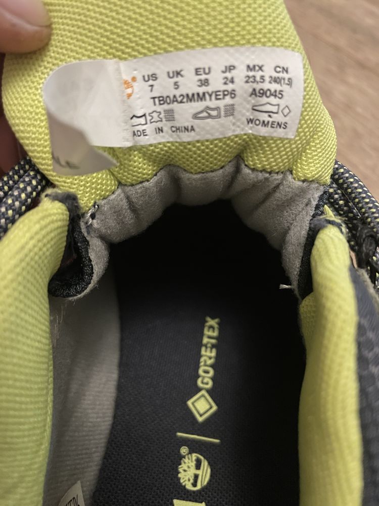 Трекінгові Timberland goretex 37 розмір