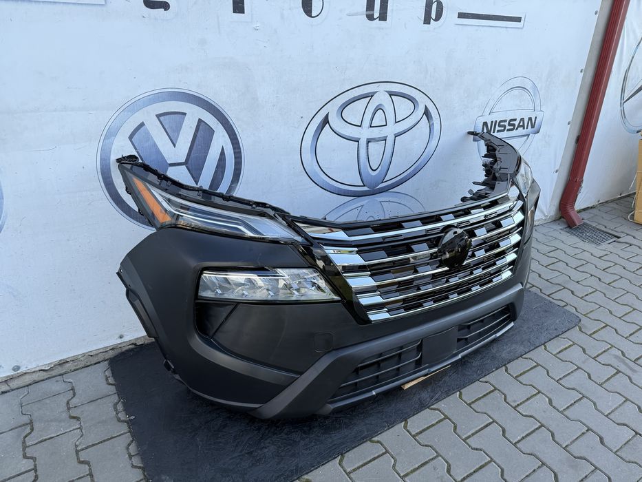 Бампер рестайл 2024-2025 Rogue t33 фара дхо Nissan Рог т33 решітка