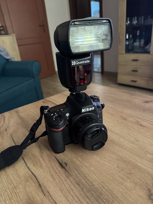 Nikon D610 pełna klatka z zestawem trzech obiektywów