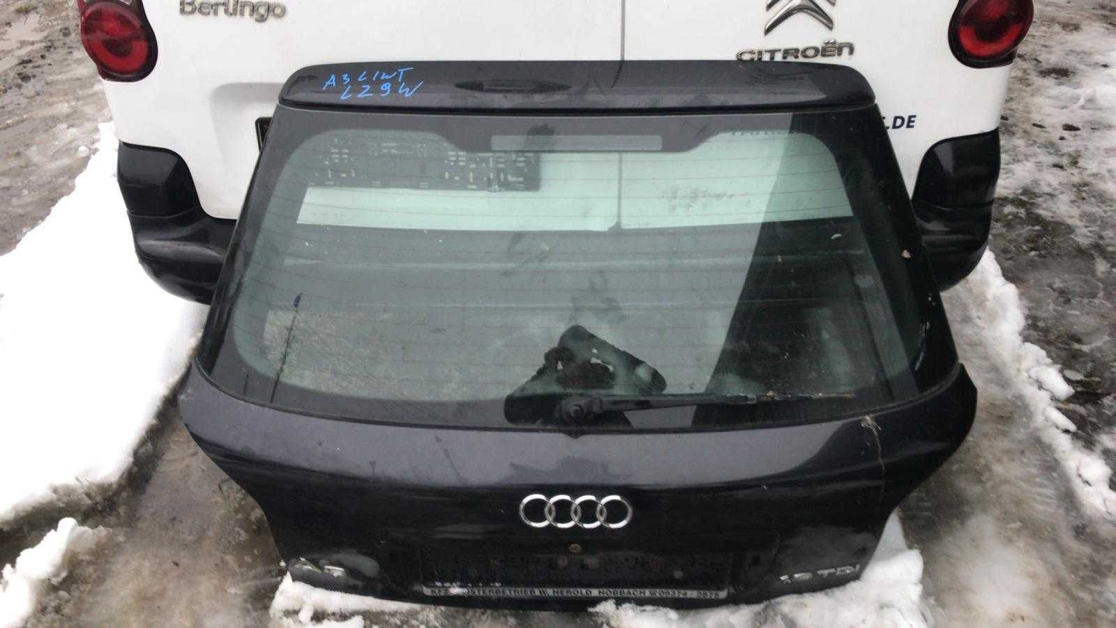 AUDI A3 8L 00-03 LIFT klapa + szyba tył LZ9W LADNA /wysylka