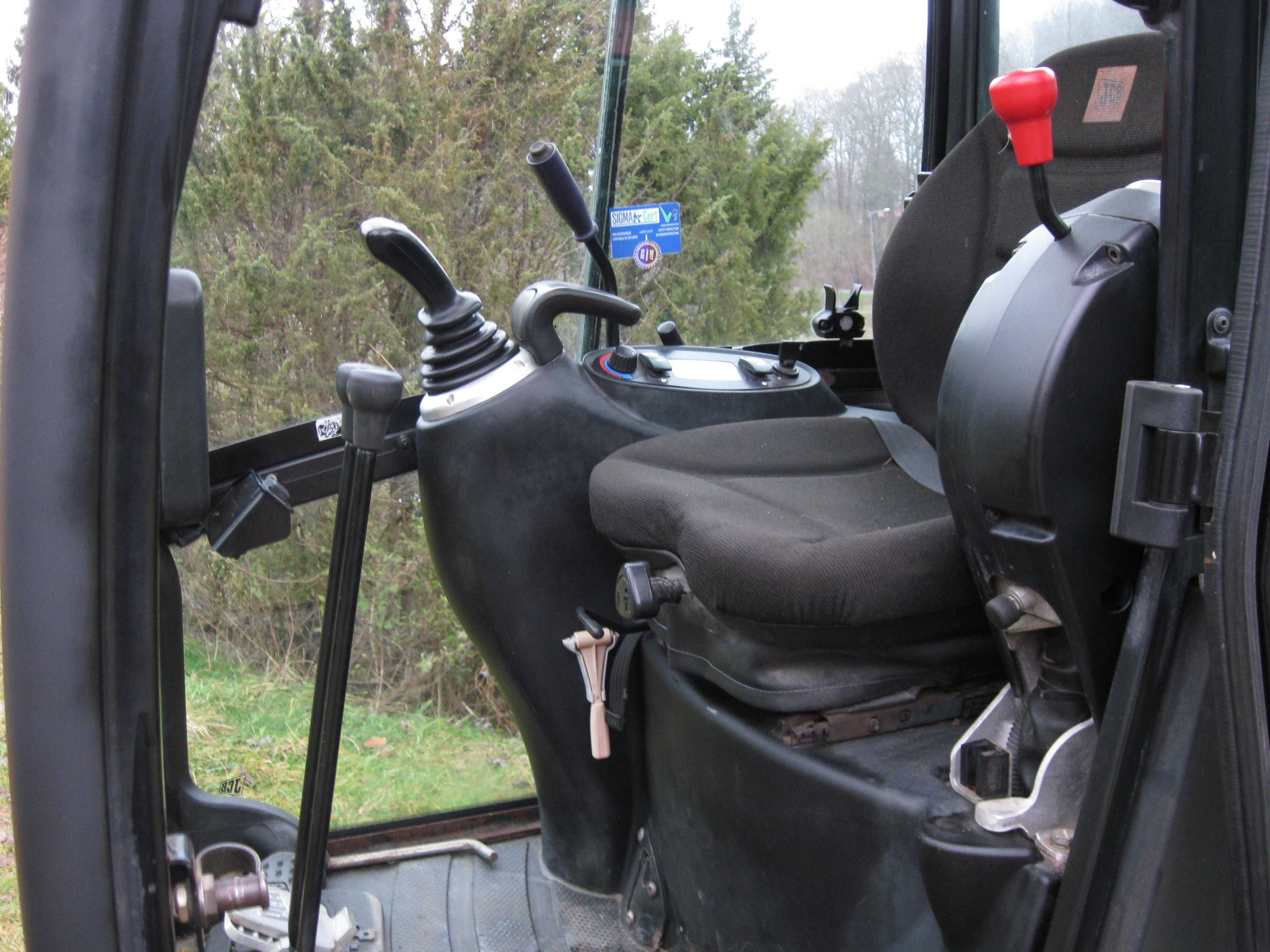 Minikoparka JCB 8018 model 2016r., 8014, 8016, Kubota Yanmar POLECAM