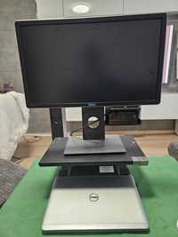 Super! Laptop Dell e7240 i5 8gb 128gb stolik stacja monitor