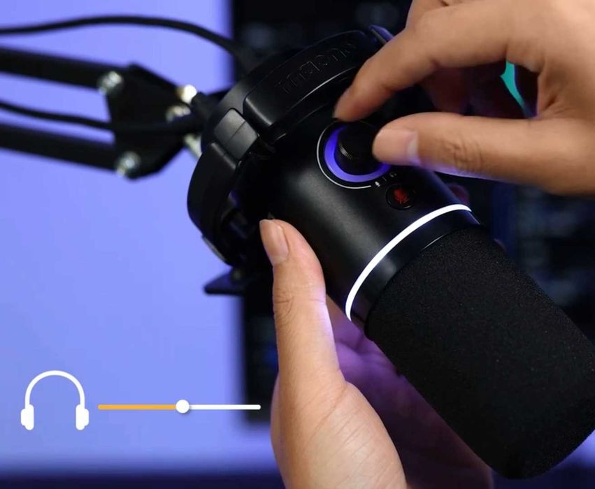 Студійний мікрофон Maono PD207XS – динамічний микрофон XLR/USB