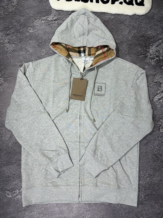 Zip-hoodie burberry, зіпка барбері, кофта на замку LUX