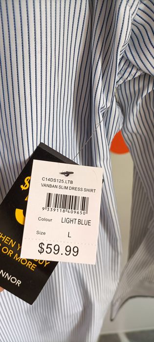 NOVO - Fato masculino completo. Blazer Calças Camisa Marca Australiana