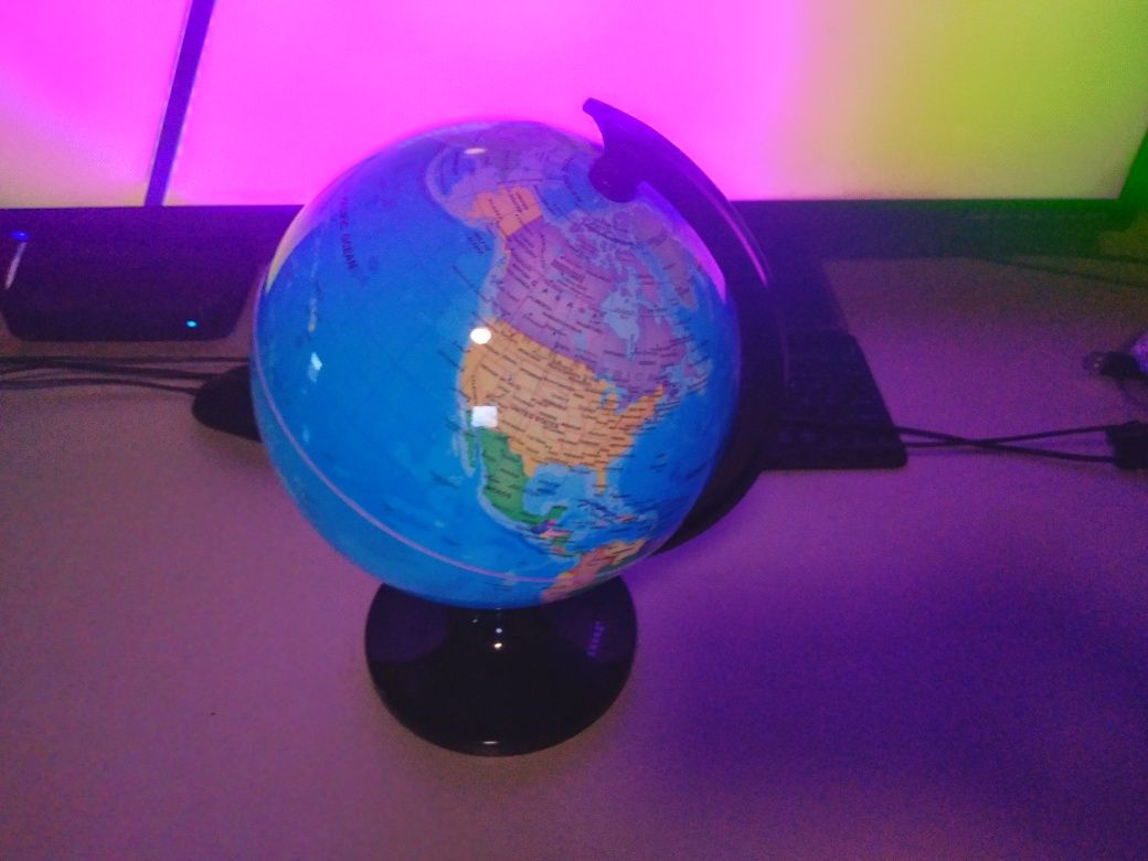 Globus mapa świata