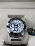 Rolex daytona Panda white dial 116500LN