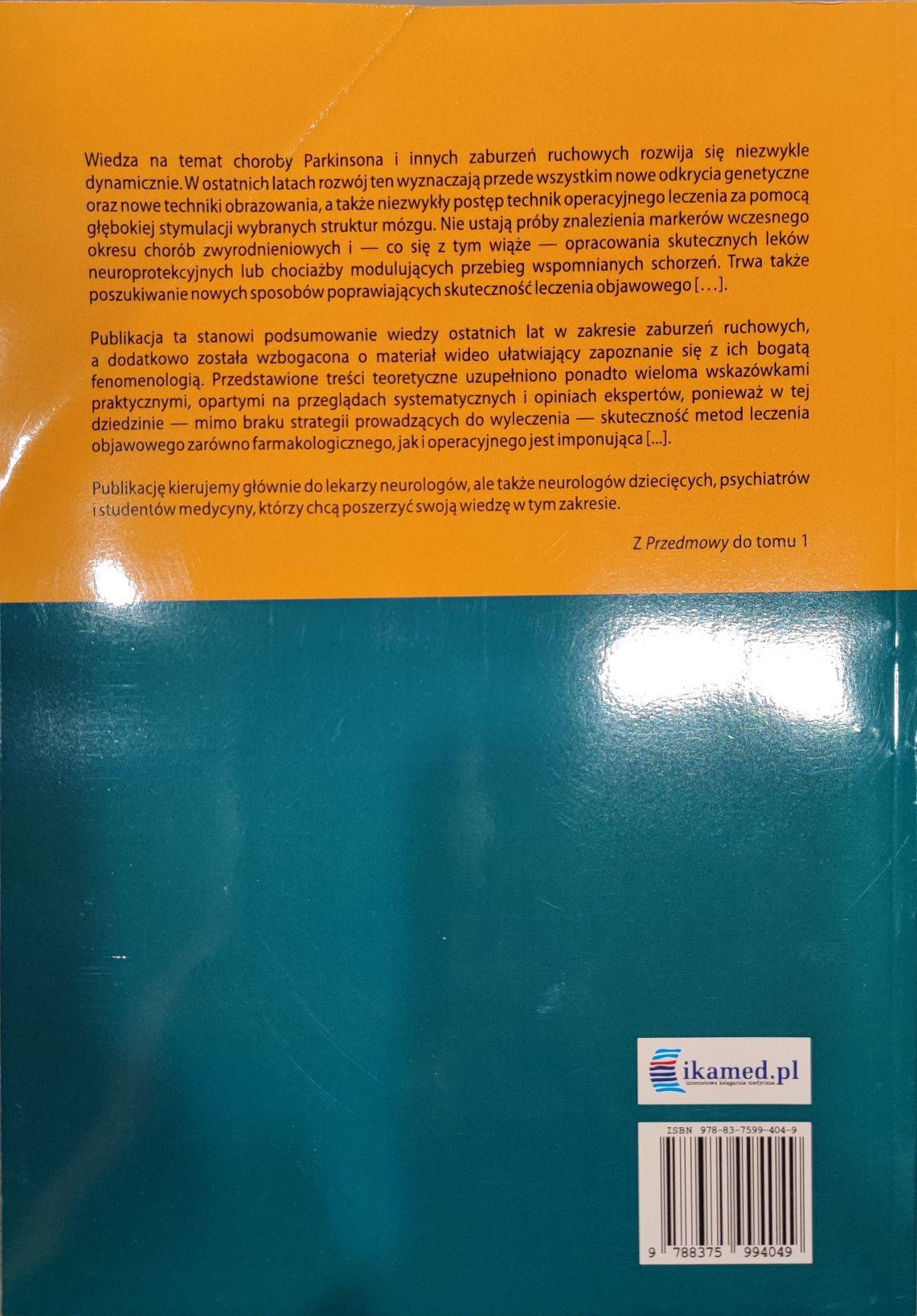 Choroba Parkinsona i inne zaburzenia ruchowe, cz 2