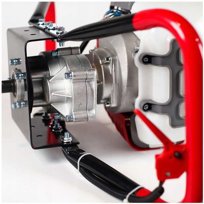 Świder Spalinowy  Wiertnica Glebowa  6,7 KM +Zestaw Wierteł 10 20 30