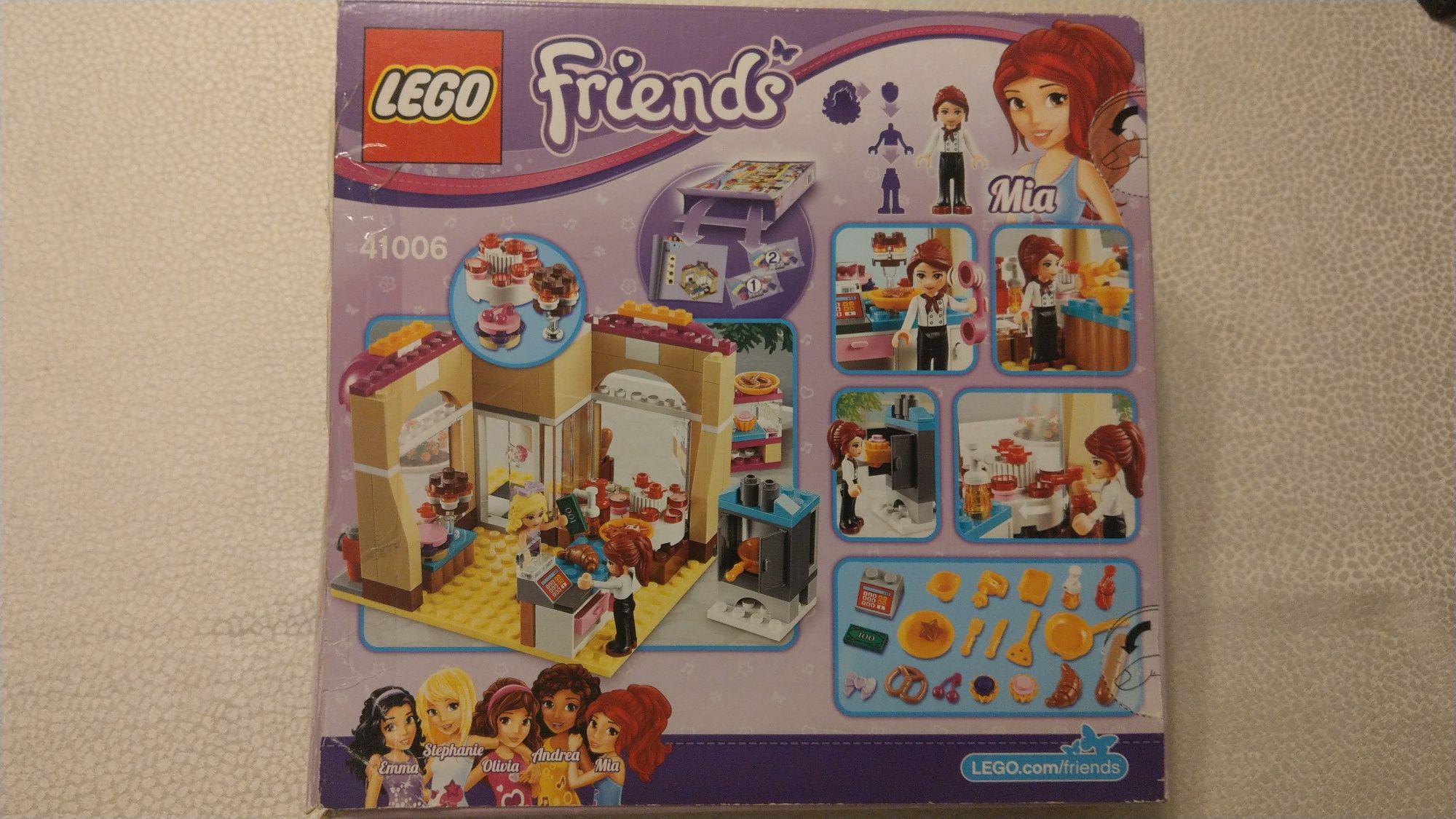 Lego Friends 41006 Piekarnia w Heartlake City, stan bdb