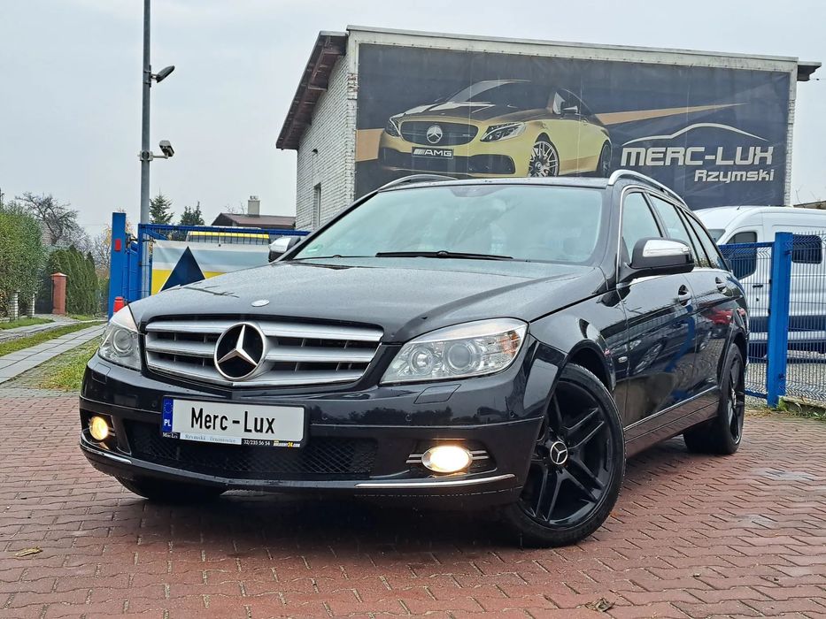 Mercedes-Benz Klasa C Benzyna Automat Bezwypadkowy Czarny Kombi