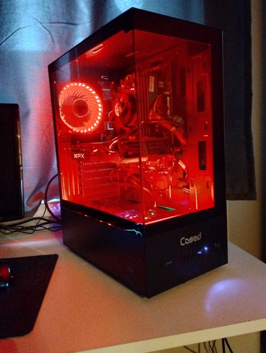 Mocny zestaw komputerowy do gier i5 / SSD / HDD / Radeon 8GB