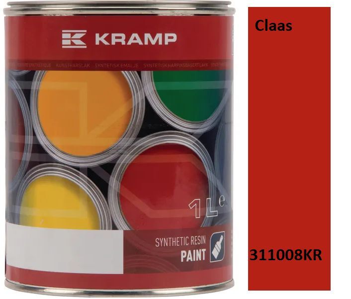 LAKIER DO MASZYN Claas 311008KR czerwony 1L