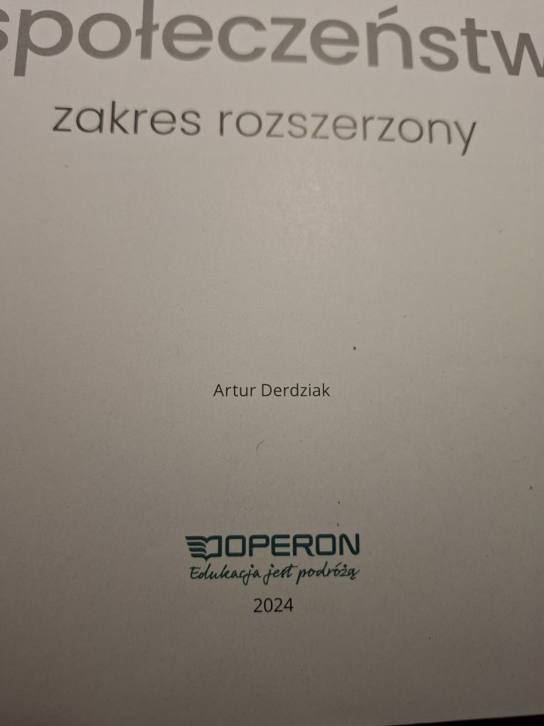 Arkusze maturalne wos 2024 operon + arkusz pokazowy gratis