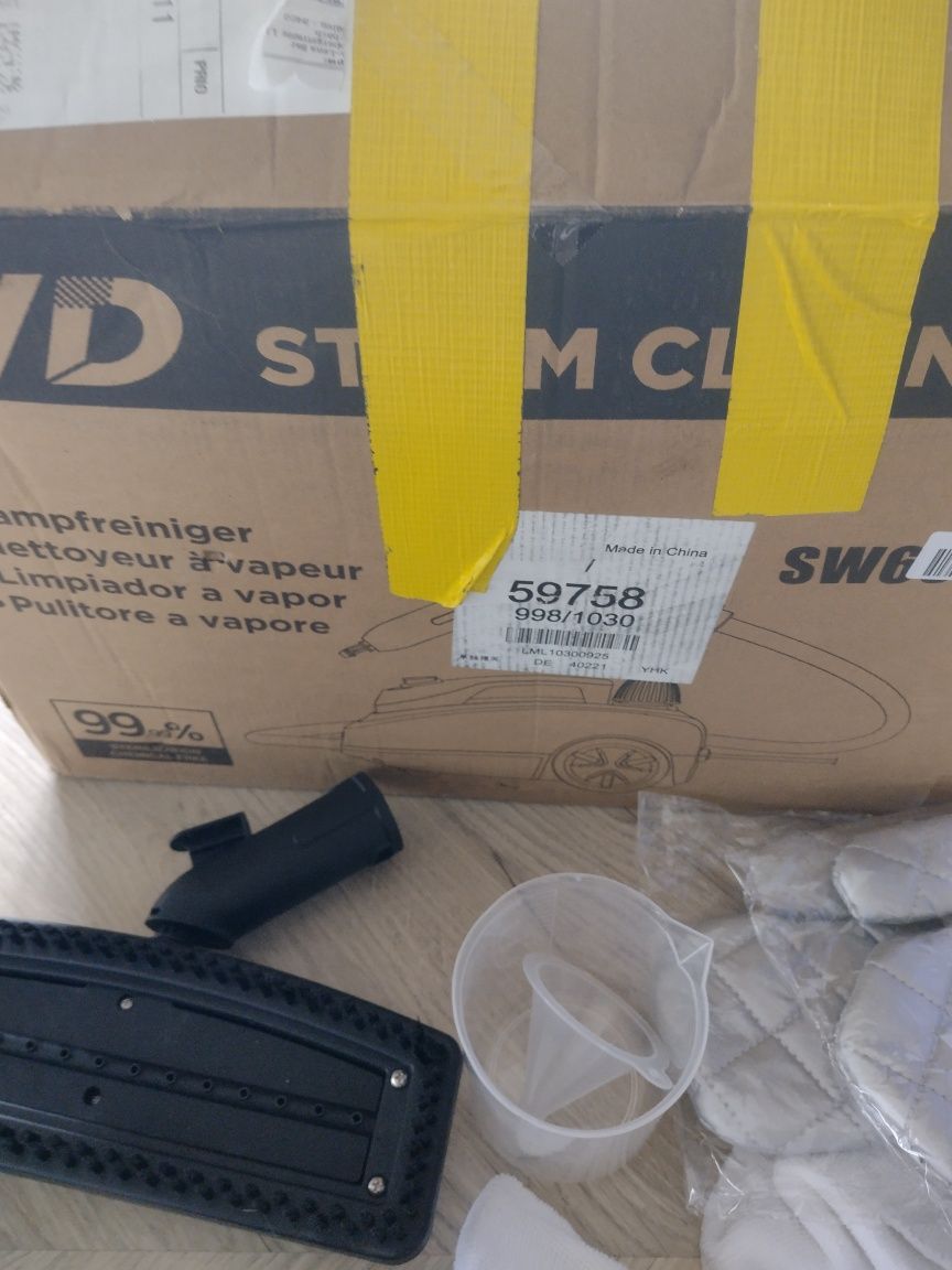Myjka Parowa Parownica TVD 2000 W Profesjonalna