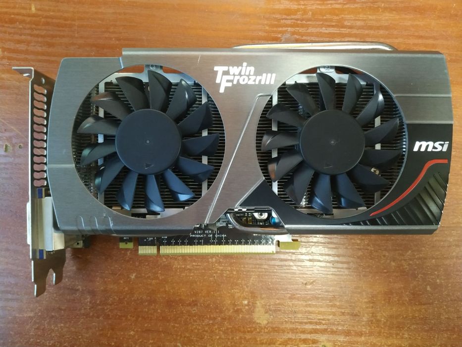 відеокарта MSI GeForce GTX 650 Ti GDDR5 (2гб, 192bit)