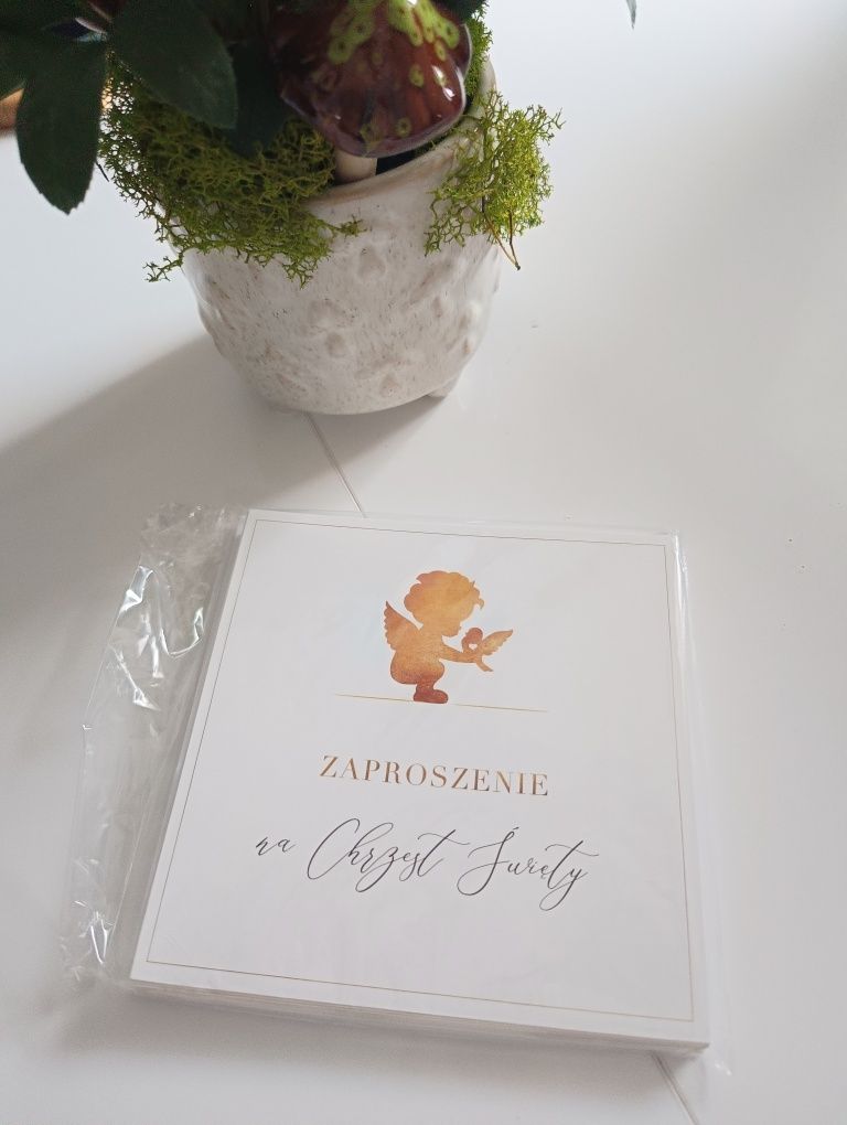 Zaproszenie chrzest święty