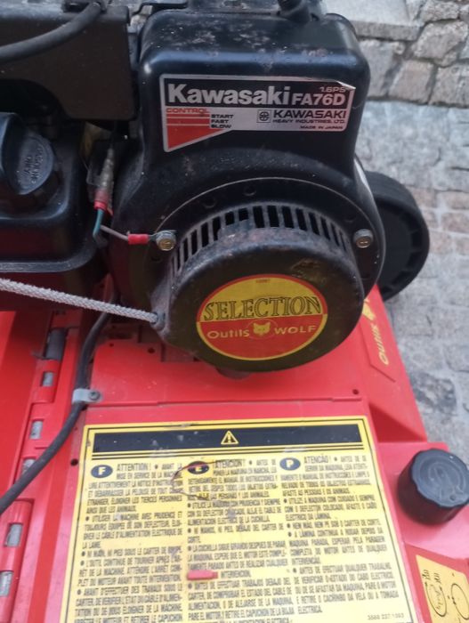 Escarificador Outils Wolf gasolina