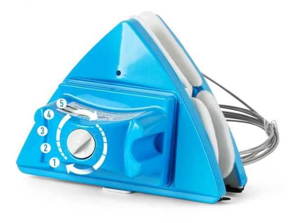 Dwustronny magnetyczny czyścik do okien