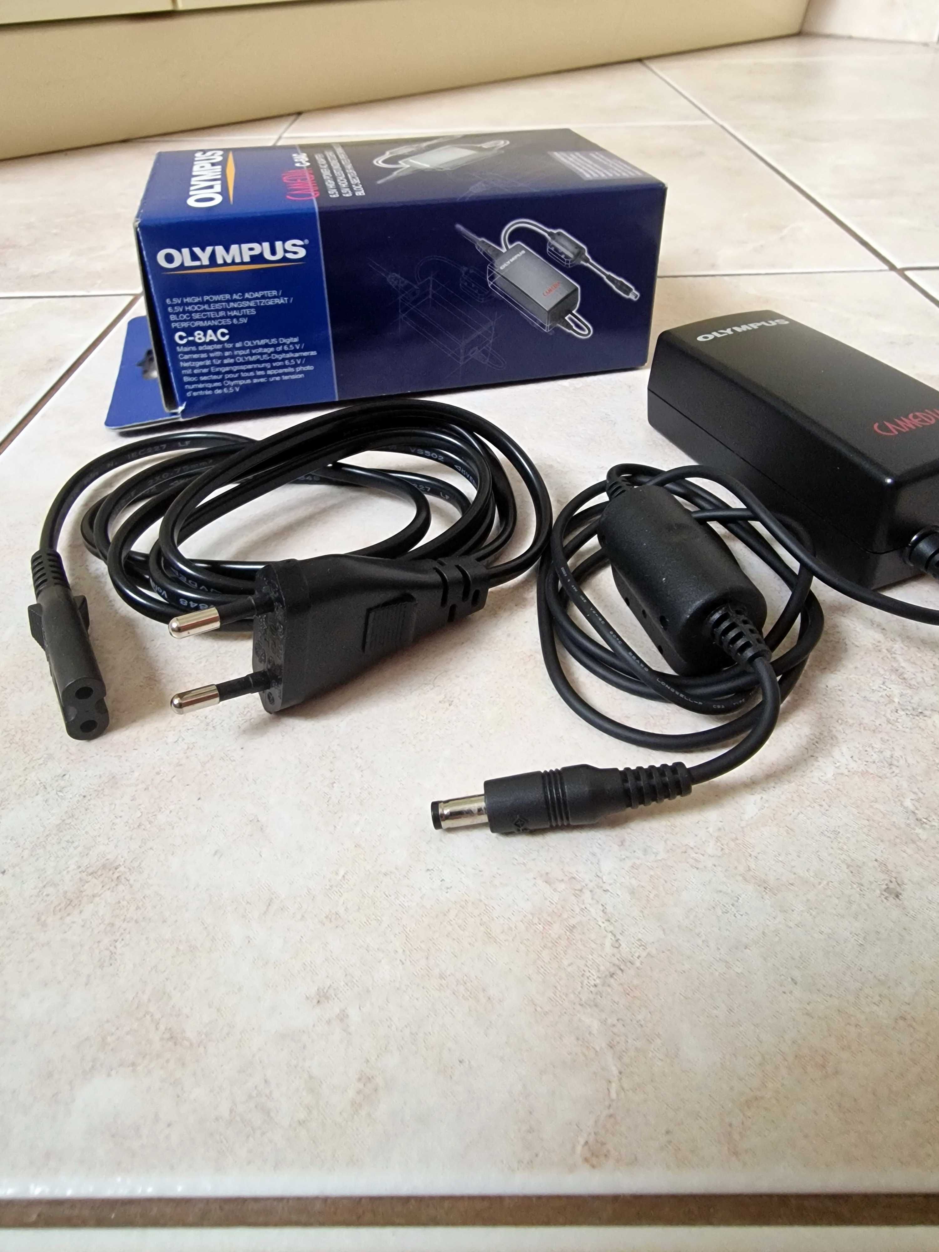 Zasilacz sieciowy oryginalny  OLYMPUS  C - 8 AC       6,5 V   NOWY