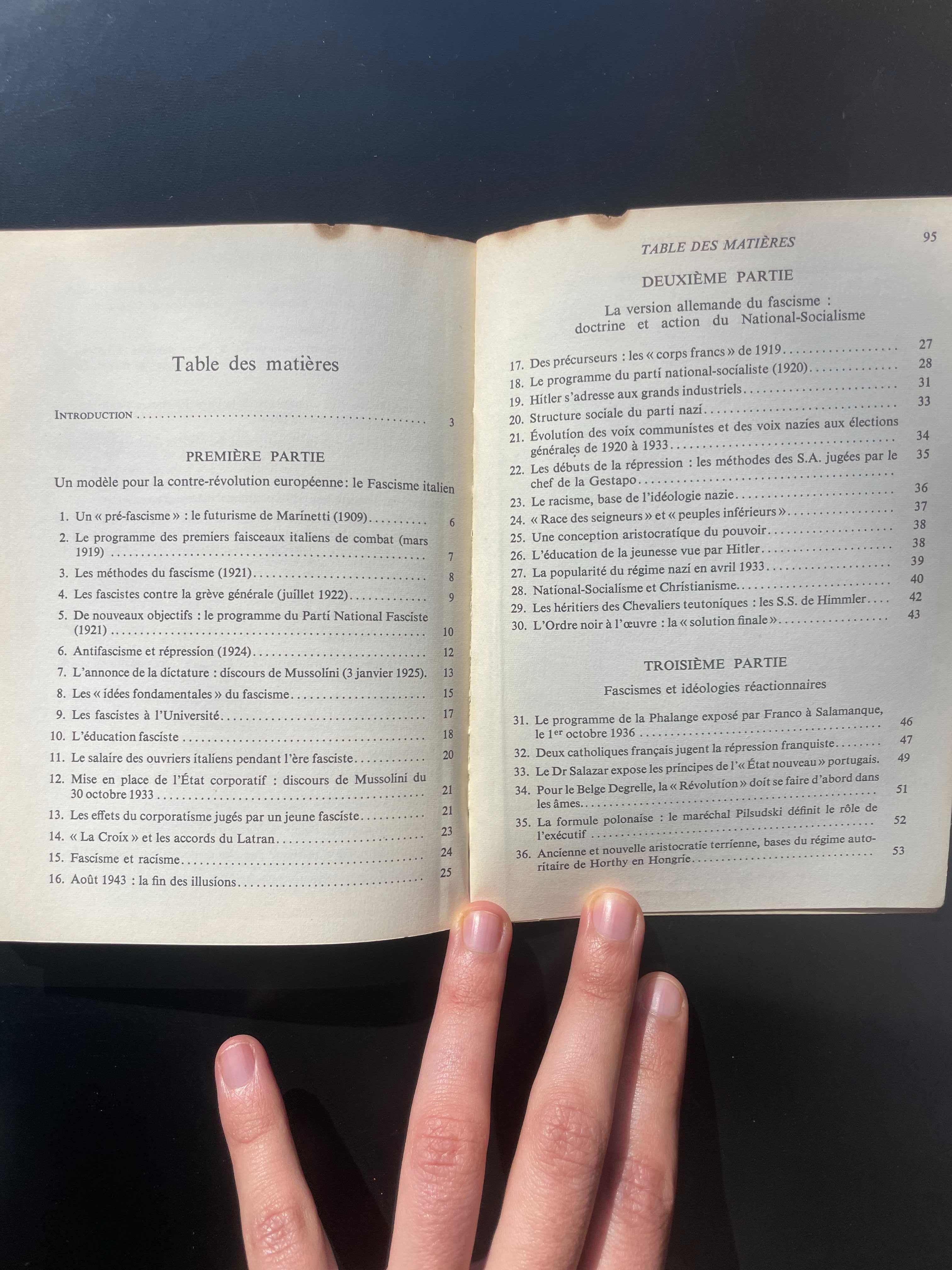 Fascismes et idéologies réactionnaires en europe -  Pierre Milza