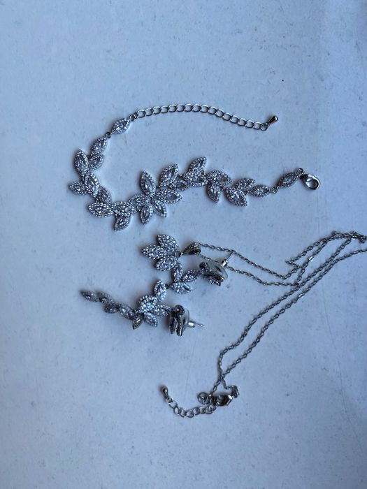 Biżuteria ślubna srebrna