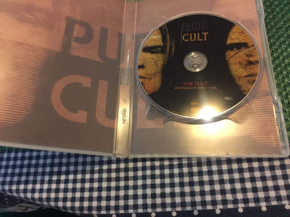 Dvd novo Cult Pure antologia the Cult 1984/1995