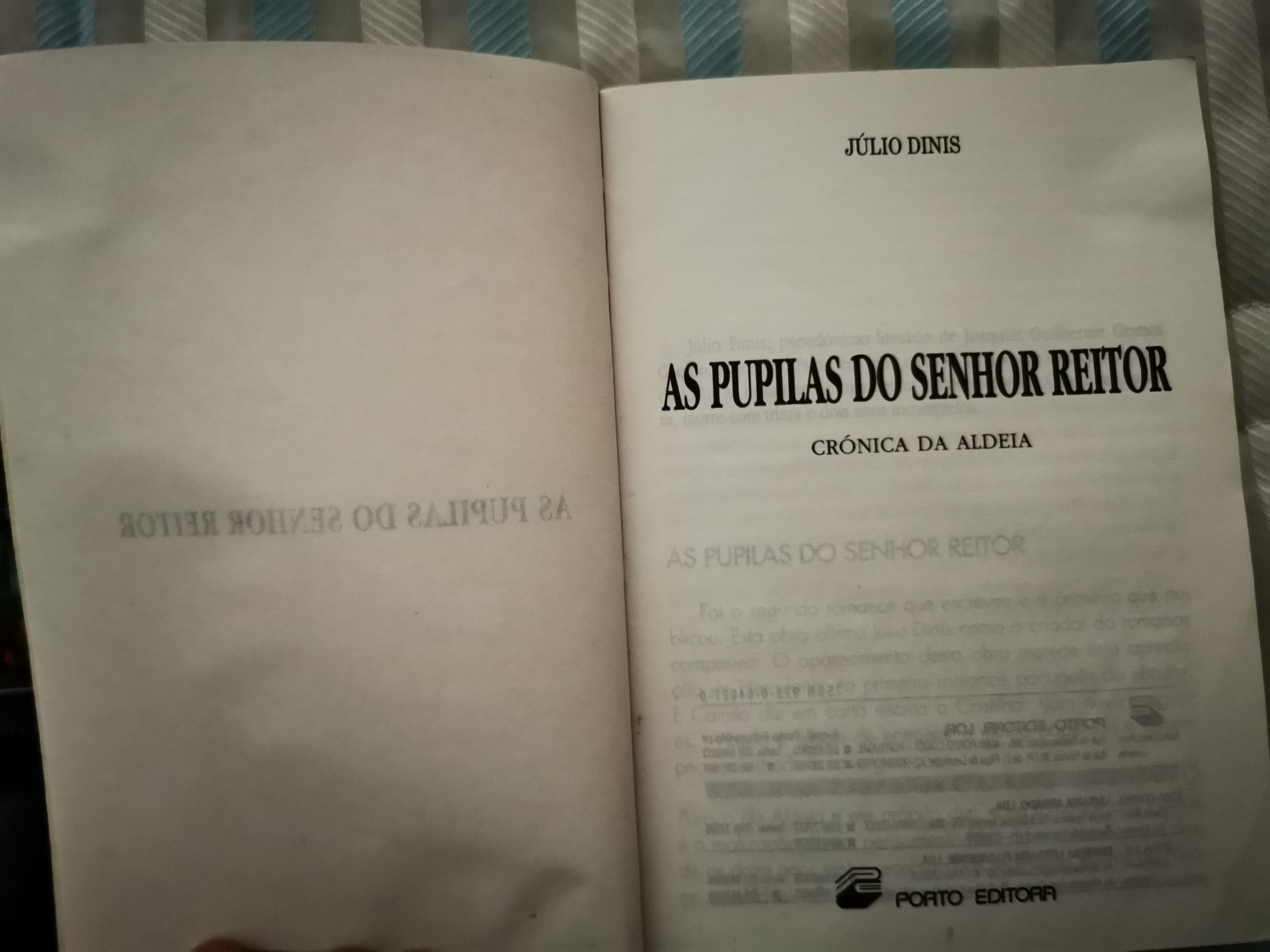 As Pupilas do Senhor Reitor