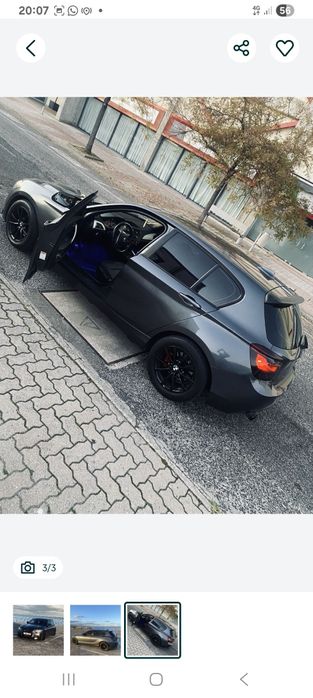 Aluguer viatura bmw.  90€