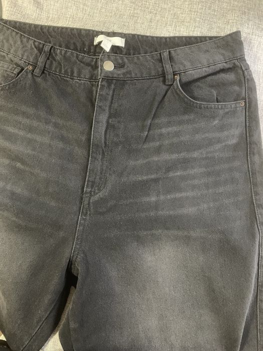 Джинси  мом  H&M чорні