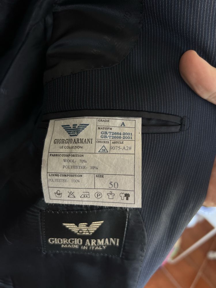 Blazer/casaco de fato Giorgio Armani size 50