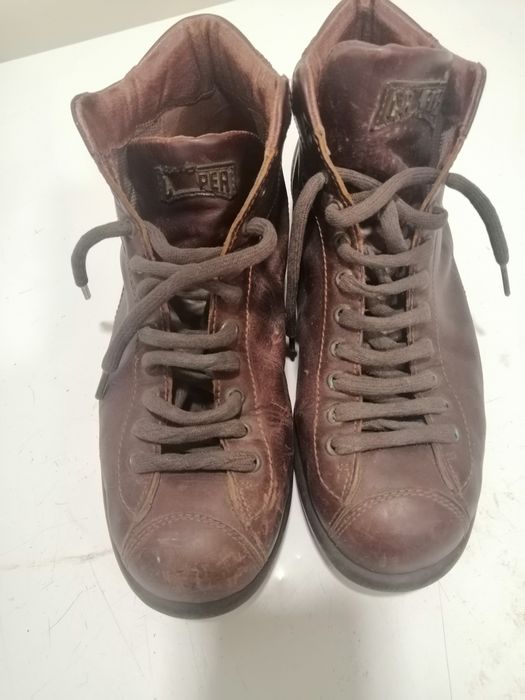 Botas camper couro