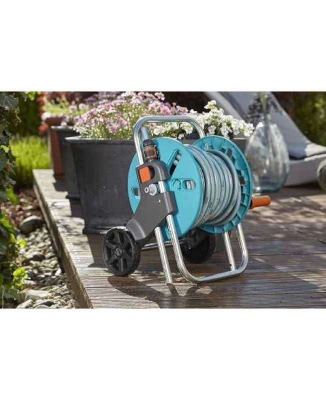Візок Gardena CleverRoll S Set + набір для поливу 20 м. (18502-50).