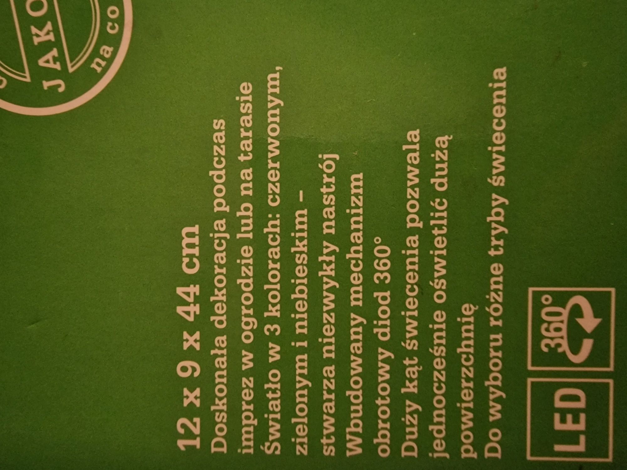 Projektor led zewnetrzny