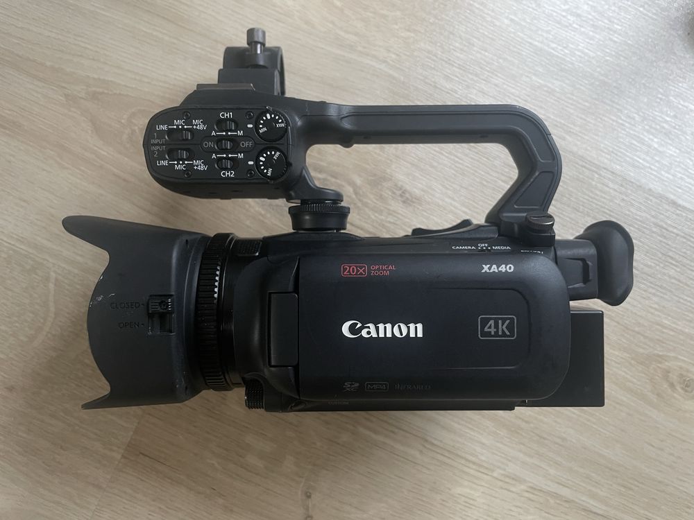Kamera Canon XA40 4K 2