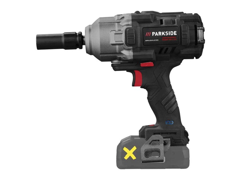 Akumulatorowy klucz udarowy 20V 1/2" PASSP 20-Li C4 mocny faktura vat