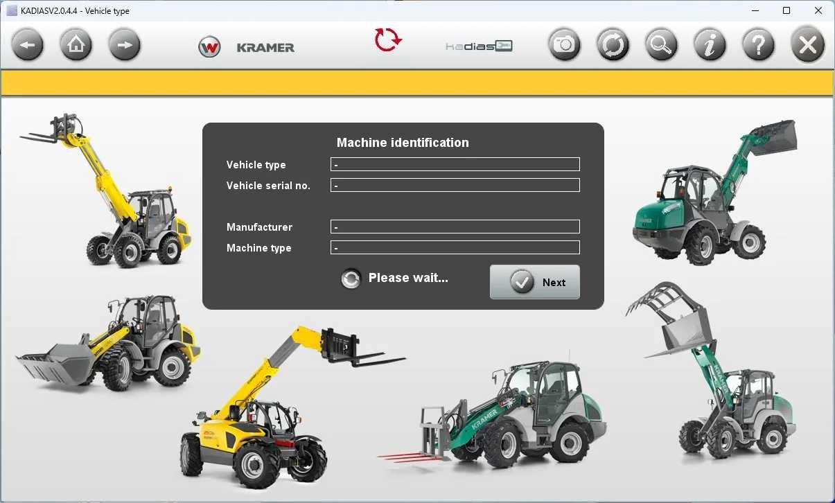 KRAMER Wacker Neuson ZESTAW Diagnostyczny CanFox Licencja Serwis ASO