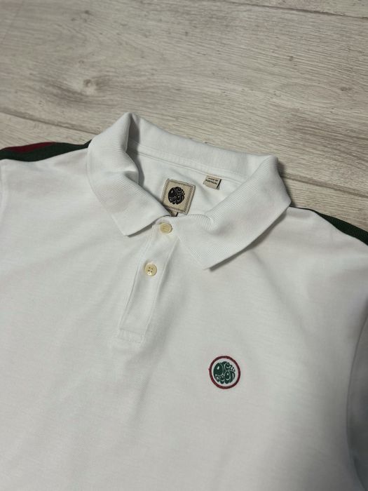 Продам білу футболку поло чоловічу Pretty Green