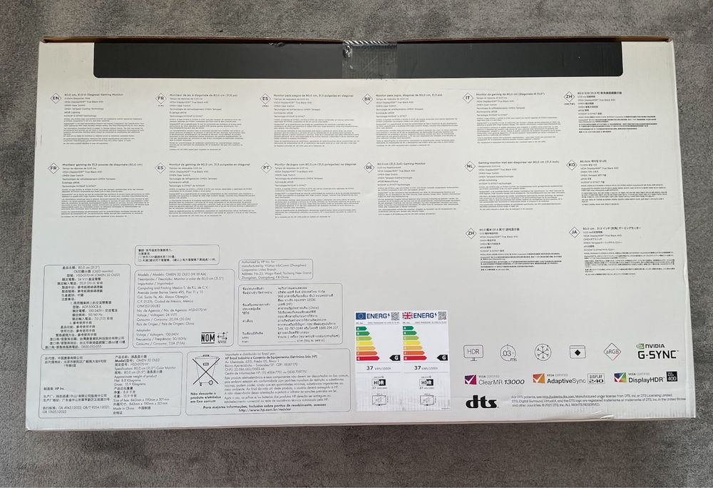 Monitor HP OMEN Transcend 32 4K UHD 240Hz OLED