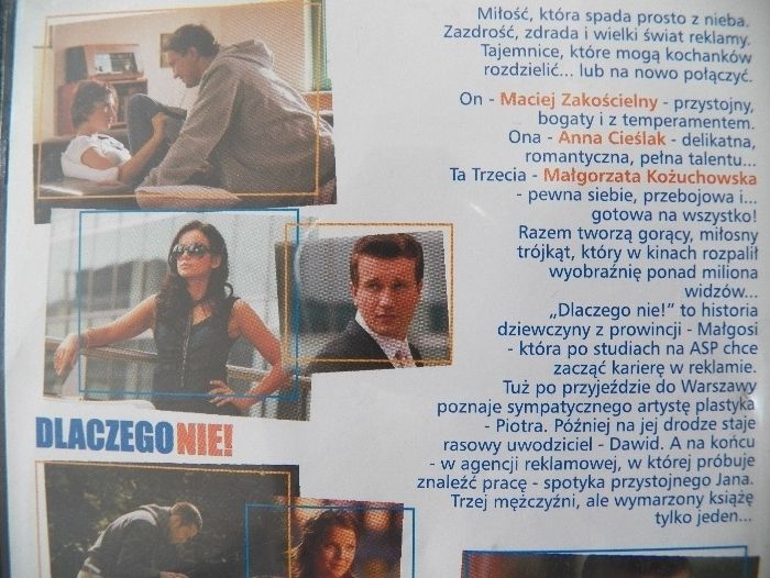 Dlaczego nie !. Komedia romantyczna DVD.