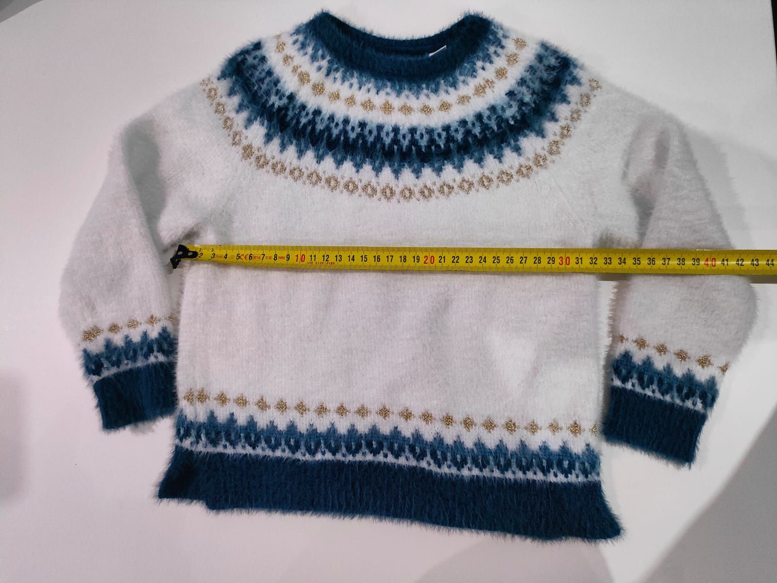 Sweterek/bluza dziewczęcą OKAIDI/OBAIBI 98cm/3l JAK NOWA!