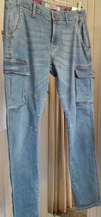 Модні літні джинси-карго (Італія) для чоловіків