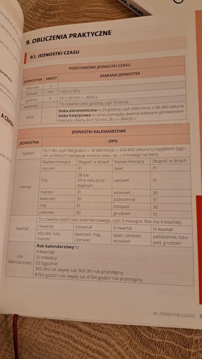 NIEZBĘDNIK Z TEORIĄ Tak, zdam! Egzamin ósmoklasisty. Matematyka