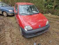 fiat seicento 1.1 silnik skrzynia sanki belka przód tył wahacz zacisk zwrotnica maglownica głowica