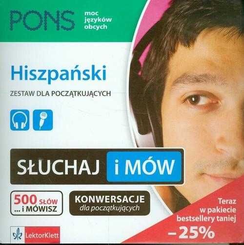 Słuchaj i mów Hiszpański zestaw dla początkujących CD-Audio + CD-MP3