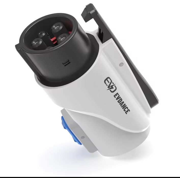 Перехідник адаптер Tesla-type 1 j1772 80A 20Kw Тесла зарядка type2 gbt