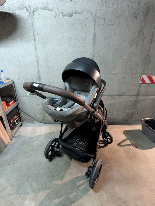 Carrinho CYBEX Gazelle S +Babycoque CYBEX Aton 5