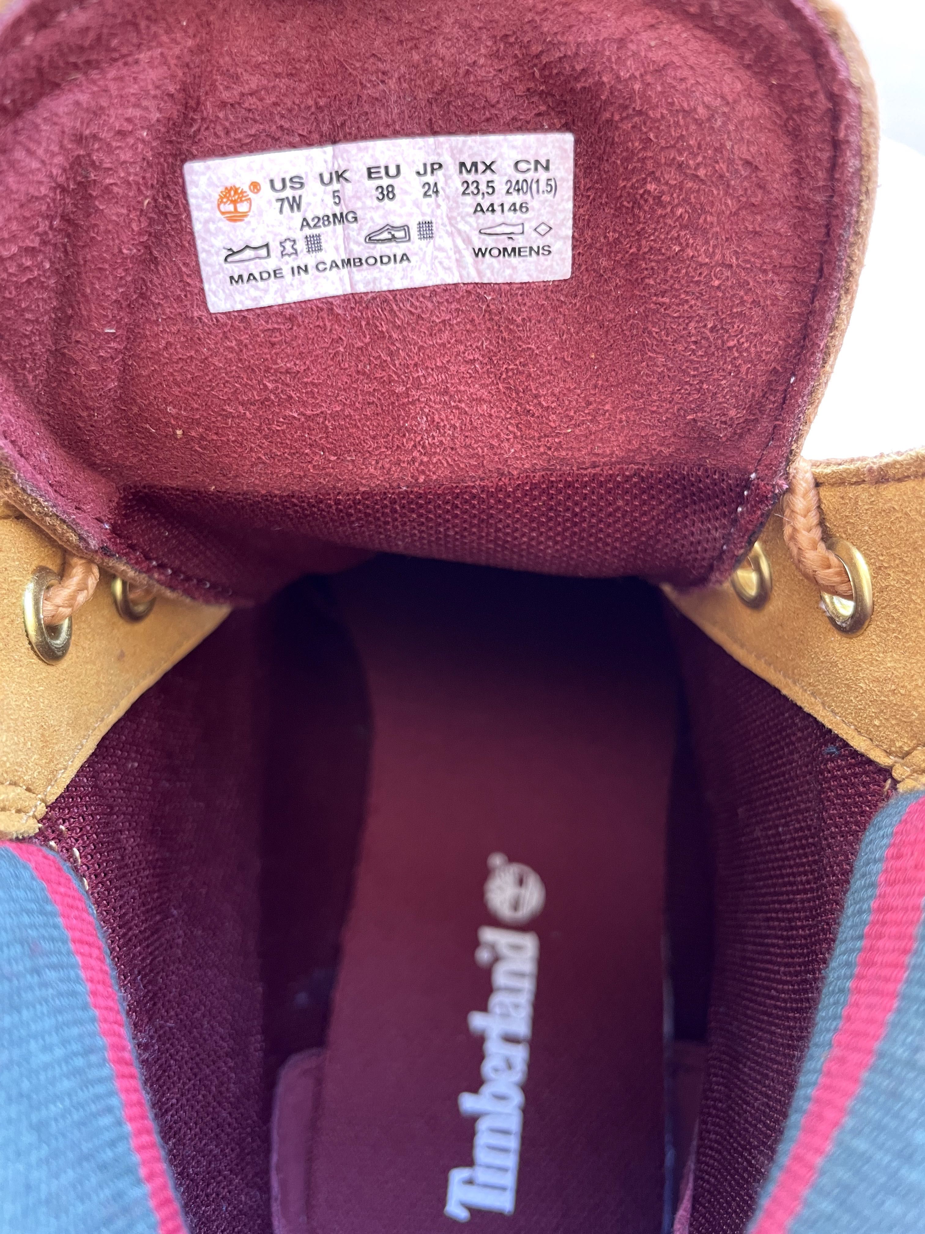 Bota Timberland Para Mulher Número 38