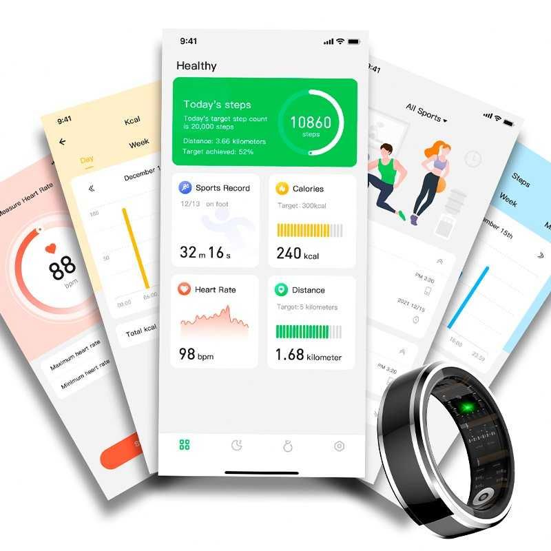 Smart Ring Health e Base Powerbank | Oferta de Envio