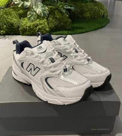 New Balance 530 White Silver Navy Eu38